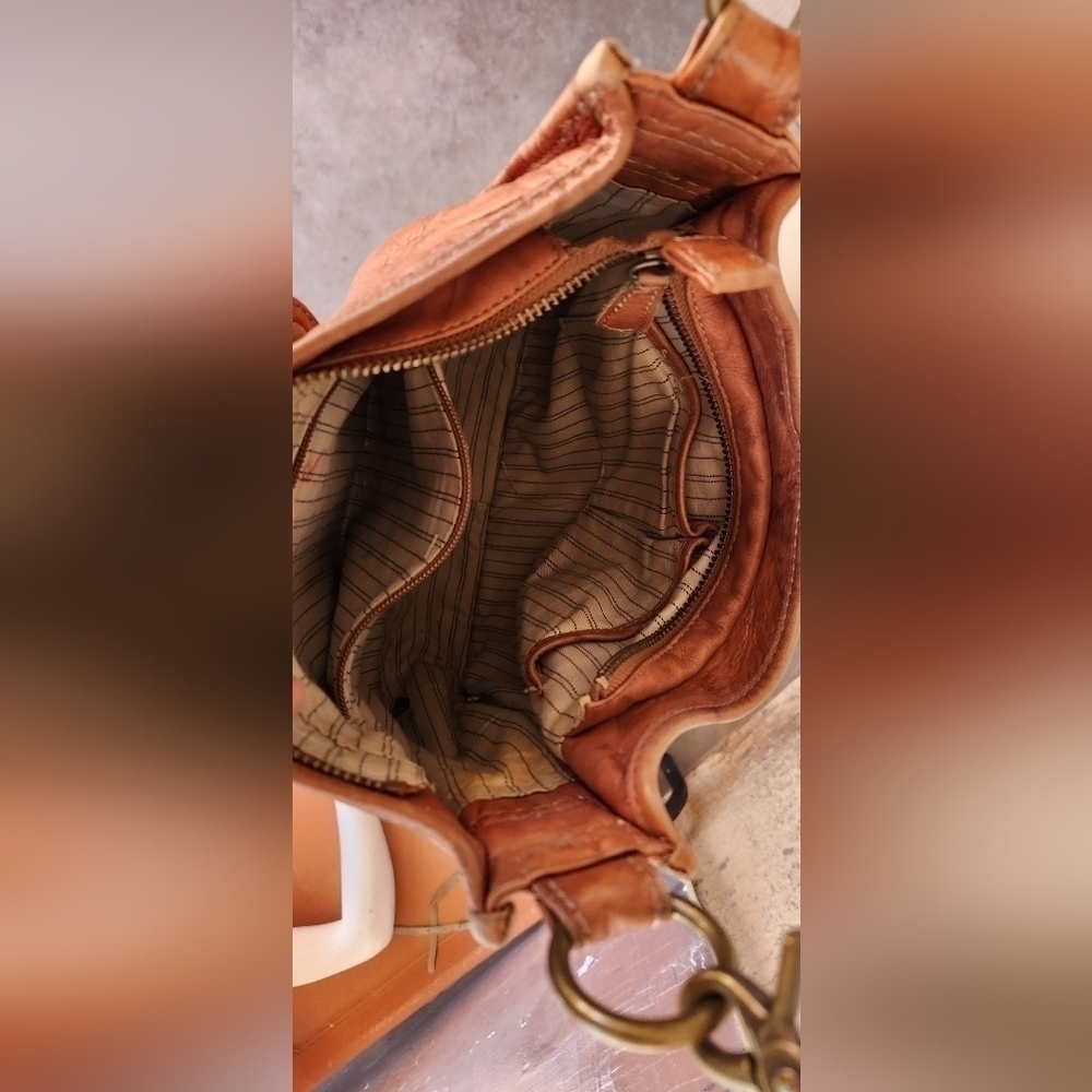 Frye Leather Western Madison Cross Body - Picture 4 of 14